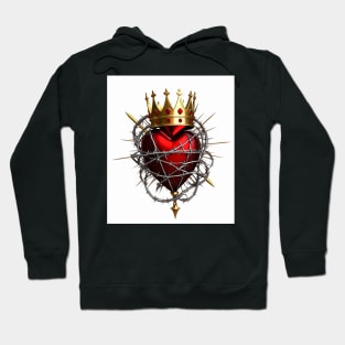 King's heart cloistered in the arrogance of power Hoodie